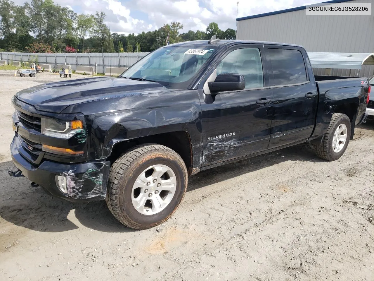 2018 Chevrolet Silverado K1500 Lt VIN: 3GCUKREC6JG528206 Lot: 65864974