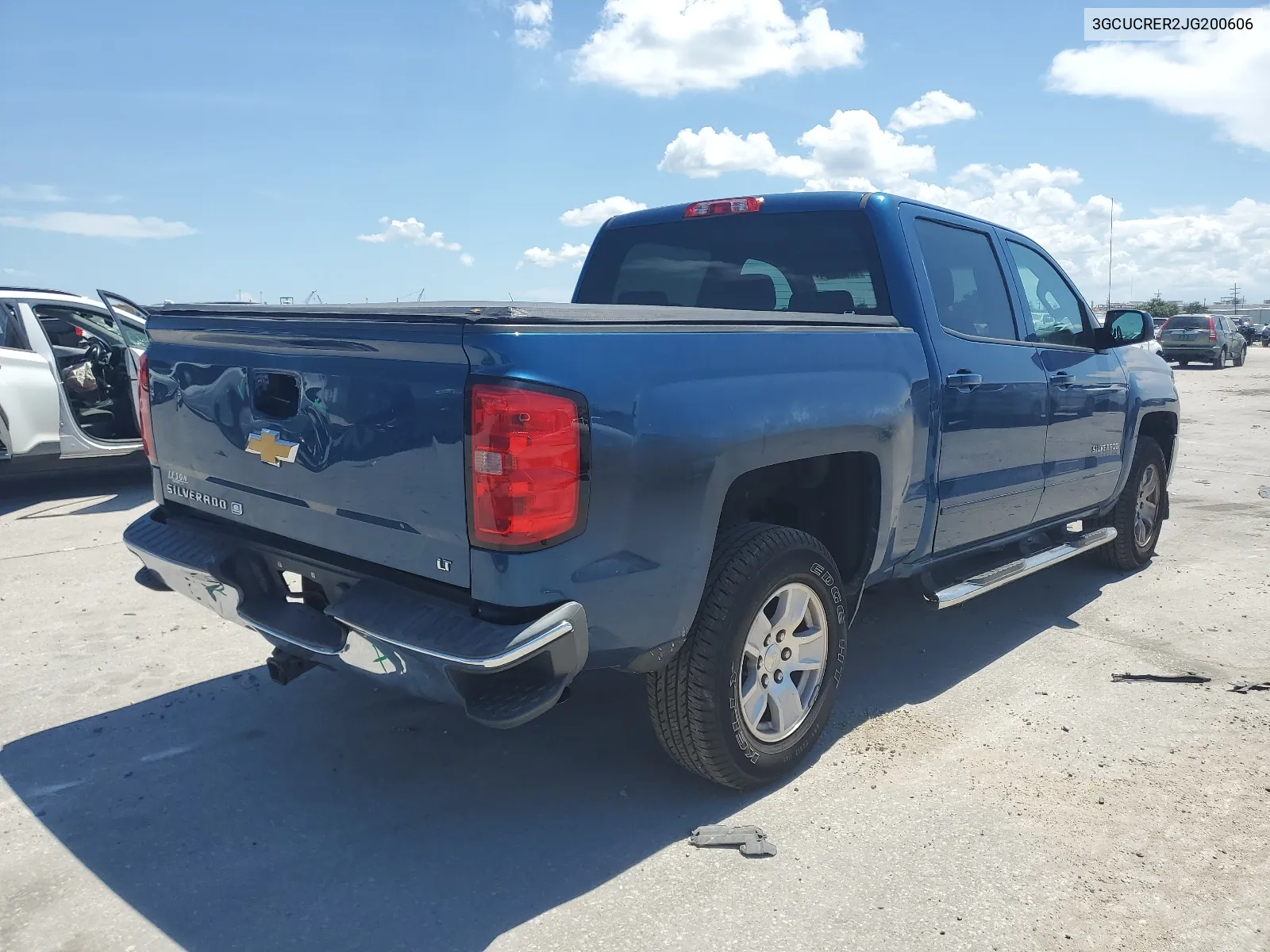 2018 Chevrolet Silverado C1500 Lt VIN: 3GCUCRER2JG200606 Lot: 66073264