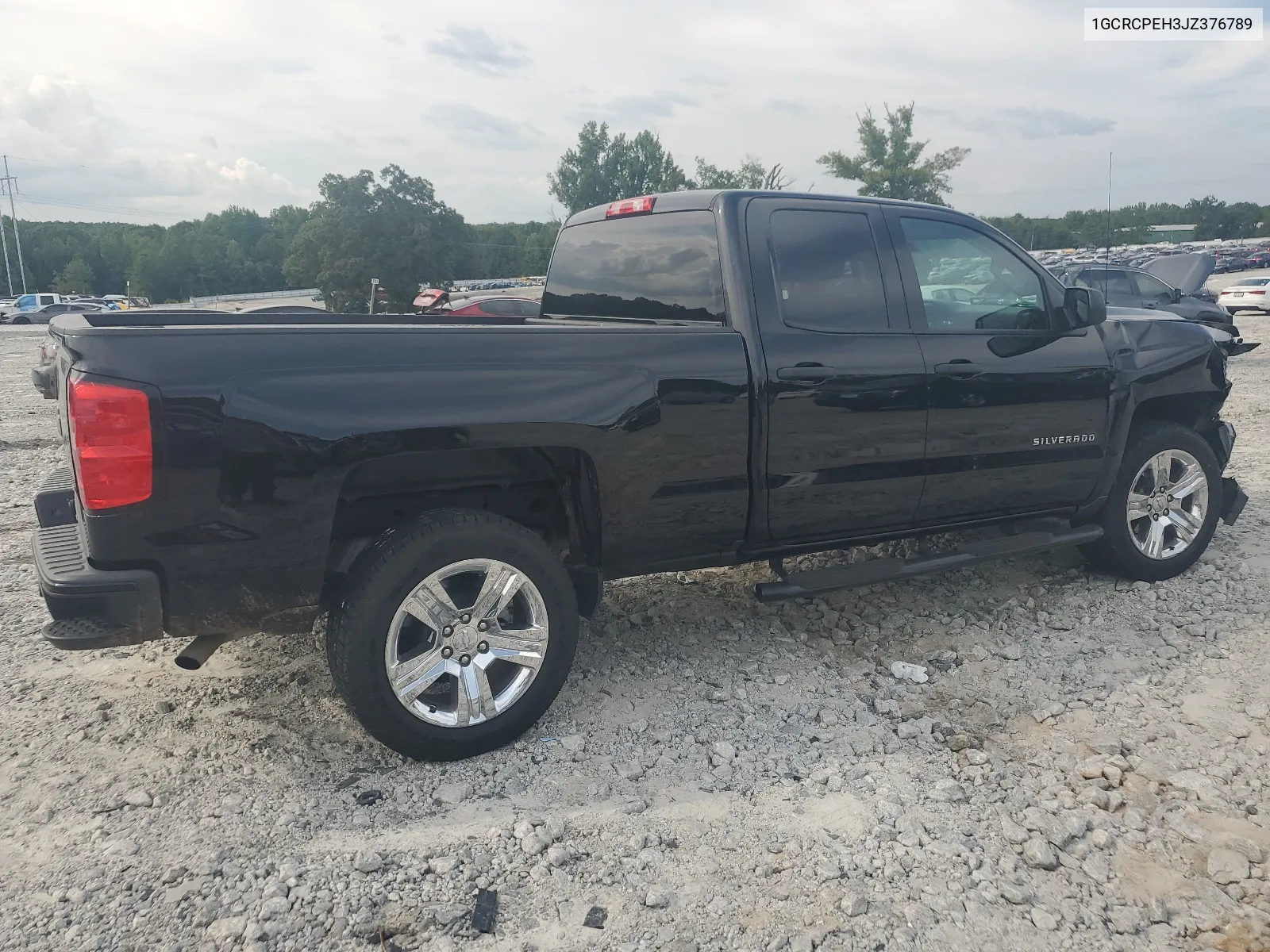 2018 Chevrolet Silverado C1500 Custom VIN: 1GCRCPEH3JZ376789 Lot: 66286494