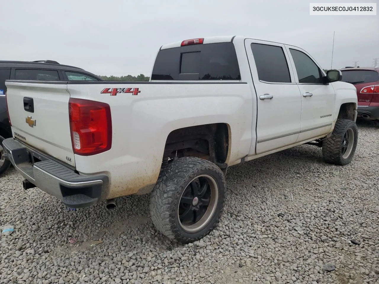 2018 Chevrolet Silverado K1500 Ltz VIN: 3GCUKSEC0JG412832 Lot: 66312164