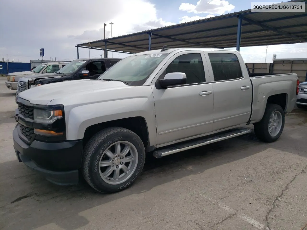 2018 Chevrolet Silverado C1500 Lt VIN: 3GCPCREC4JG613734 Lot: 66393614