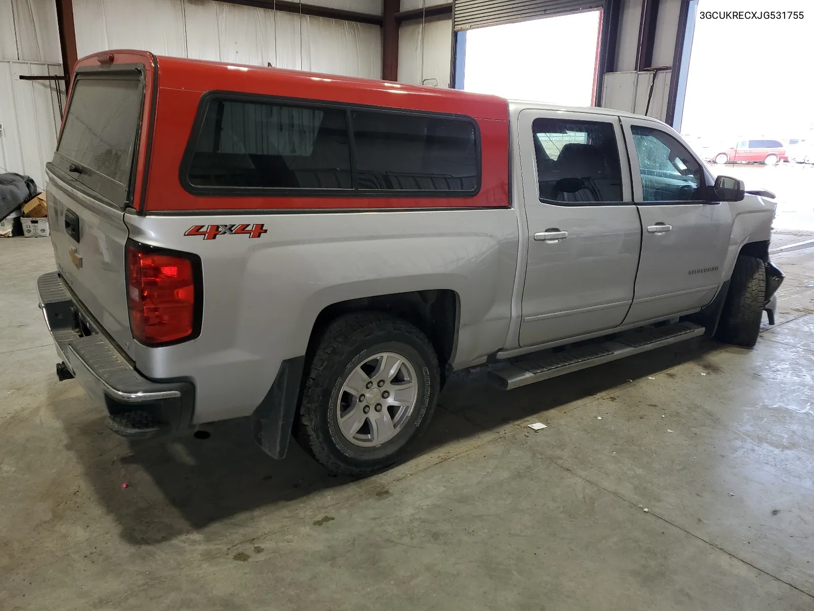 2018 Chevrolet Silverado K1500 Lt VIN: 3GCUKRECXJG531755 Lot: 66615034