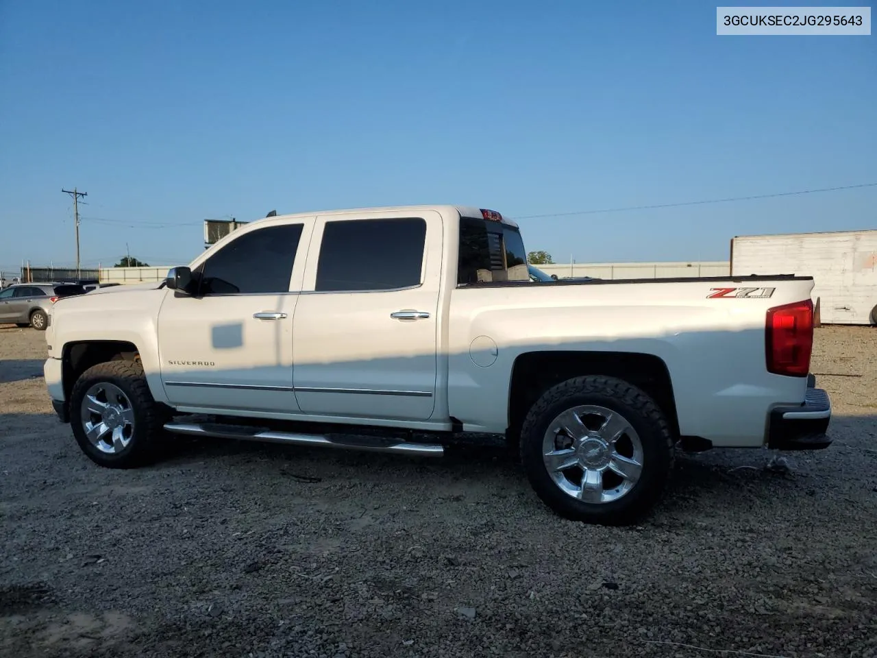 2018 Chevrolet Silverado K1500 Ltz VIN: 3GCUKSEC2JG295643 Lot: 66629594