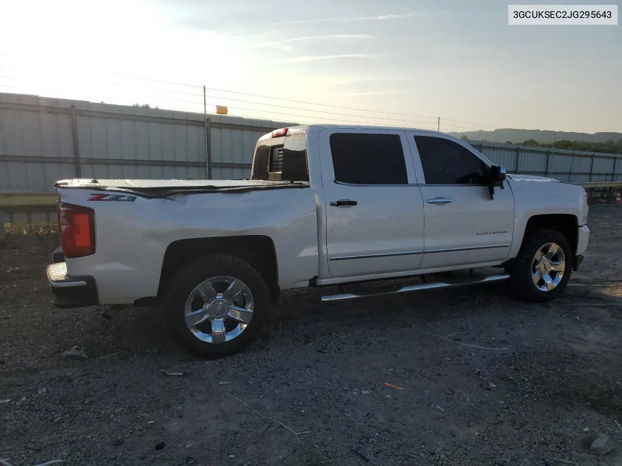 3GCUKSEC2JG295643 2018 Chevrolet Silverado K1500 Ltz