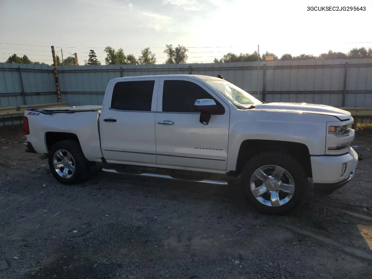 2018 Chevrolet Silverado K1500 Ltz VIN: 3GCUKSEC2JG295643 Lot: 66629594