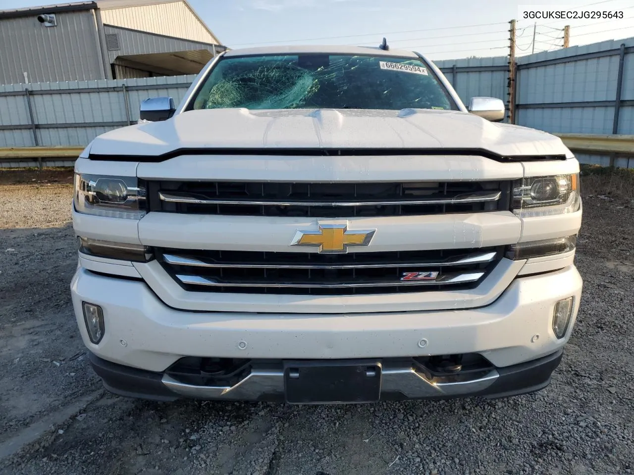 3GCUKSEC2JG295643 2018 Chevrolet Silverado K1500 Ltz