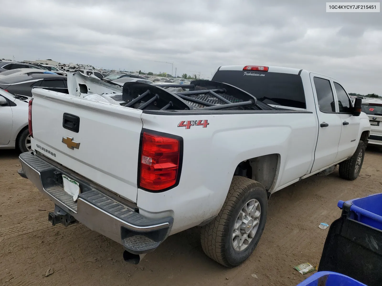 1GC4KYCY7JF215451 2018 Chevrolet Silverado K3500