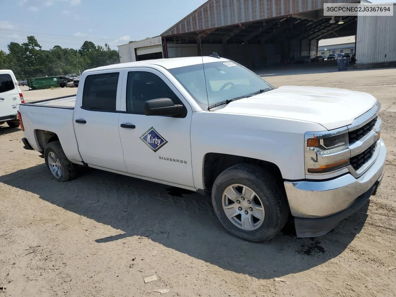 2018 Chevrolet Silverado C1500 VIN: 3GCPCNEC2JG367694 Lot: 66895004