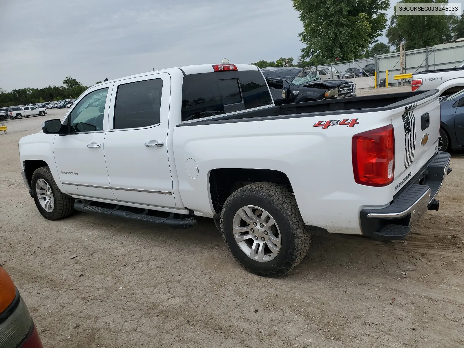 2018 Chevrolet Silverado K1500 Ltz VIN: 3GCUKSEC0JG245033 Lot: 66966484