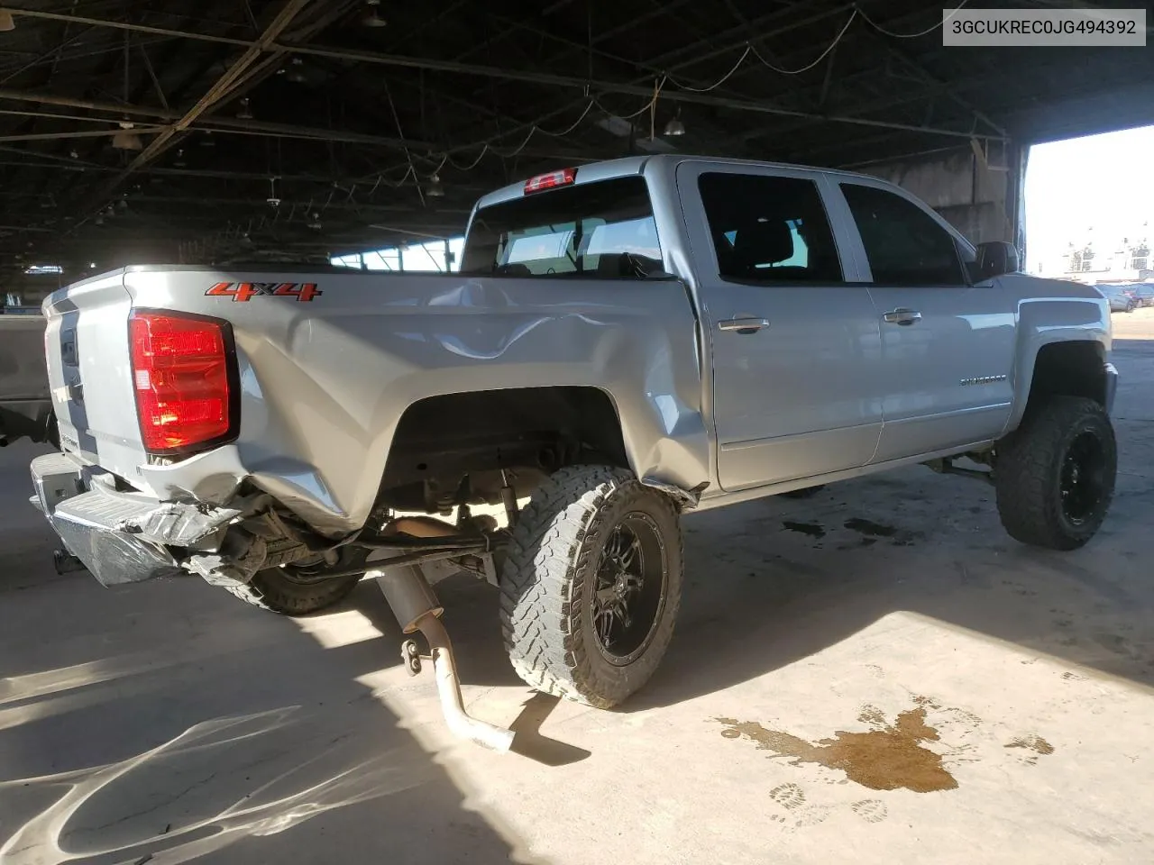 2018 Chevrolet Silverado K1500 Lt VIN: 3GCUKREC0JG494392 Lot: 66988784