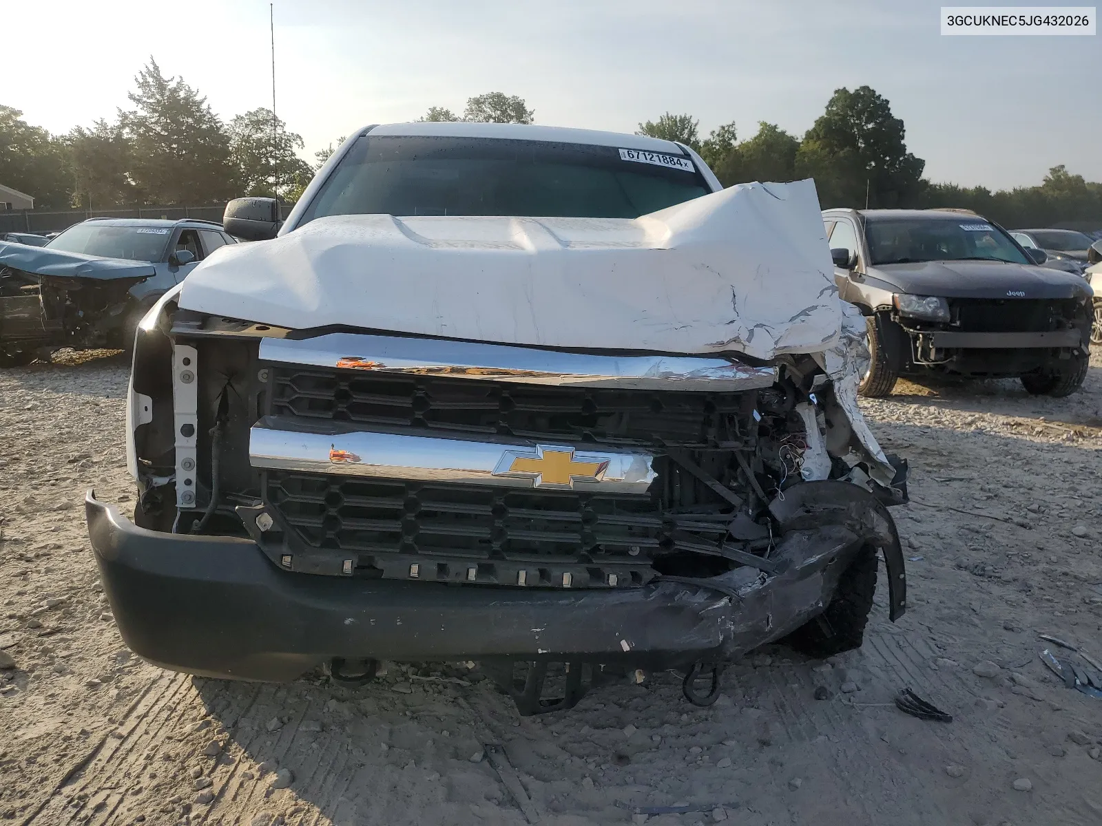 2018 Chevrolet Silverado K1500 VIN: 3GCUKNEC5JG432026 Lot: 67121884