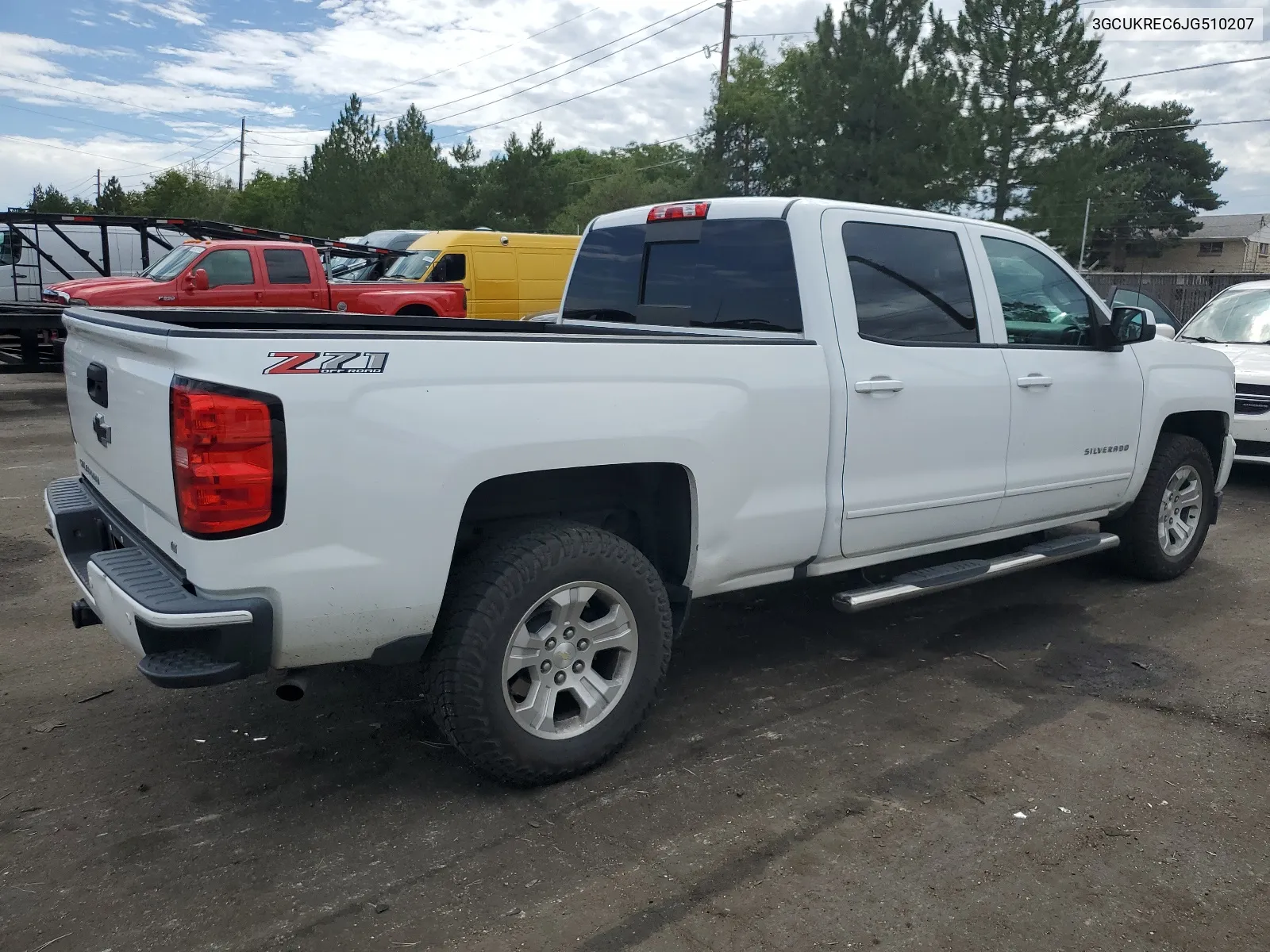 2018 Chevrolet Silverado K1500 Lt VIN: 3GCUKREC6JG510207 Lot: 67129864