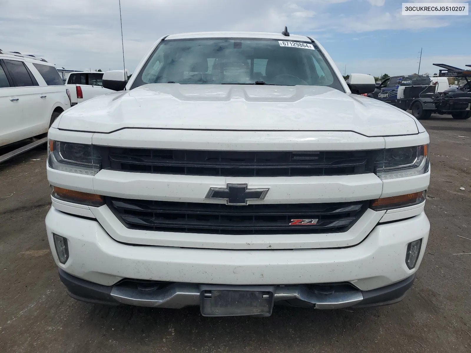 3GCUKREC6JG510207 2018 Chevrolet Silverado K1500 Lt