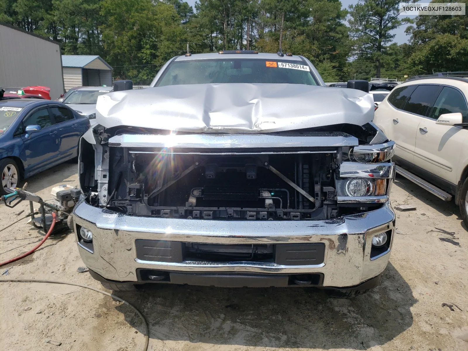 1GC1KVEGXJF128603 2018 Chevrolet Silverado K2500 Heavy Duty Lt