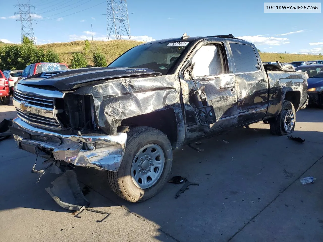 2018 Chevrolet Silverado K2500 Heavy Duty Ltz VIN: 1GC1KWEY5JF257265 Lot: 67297444