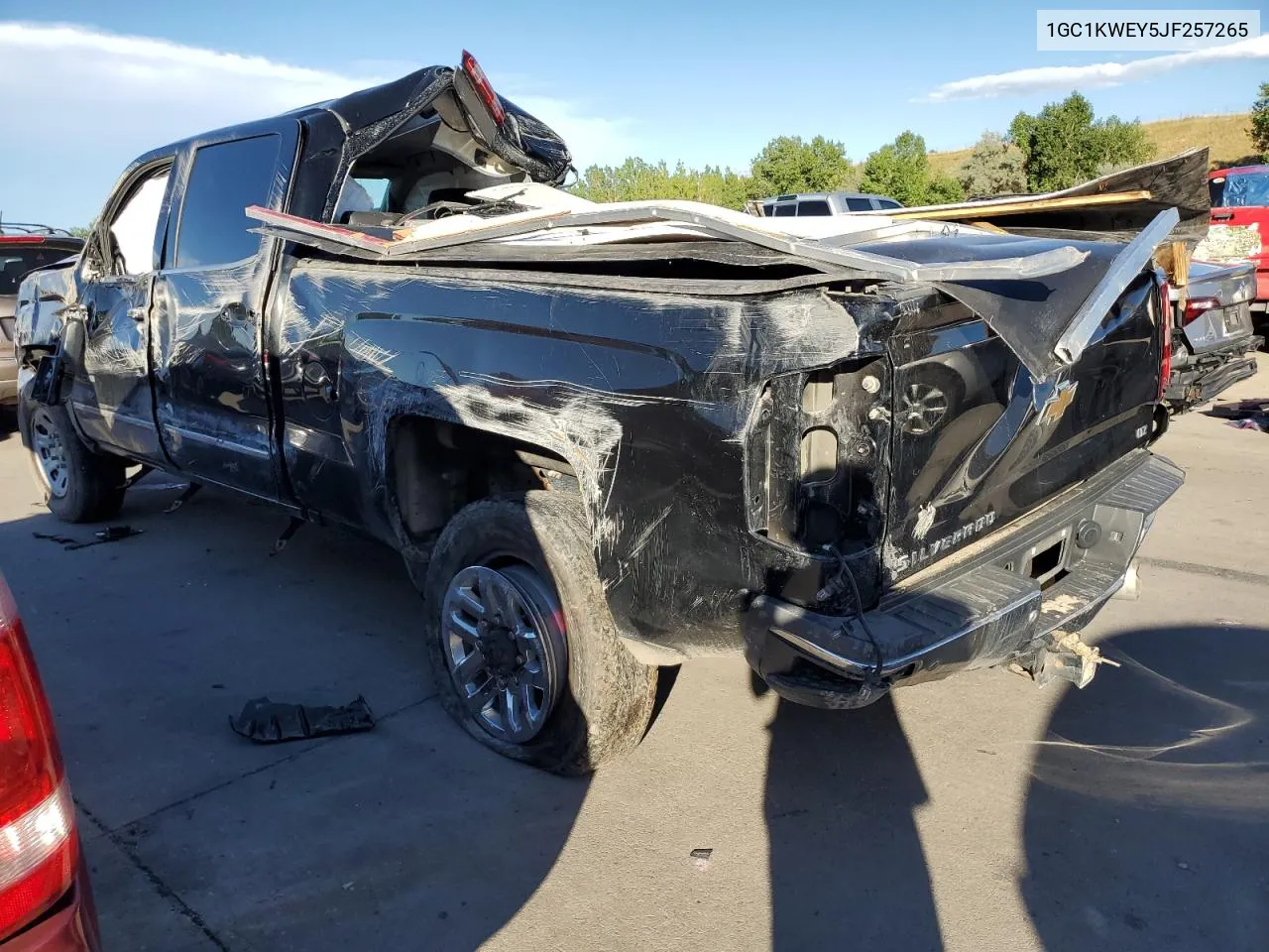 2018 Chevrolet Silverado K2500 Heavy Duty Ltz VIN: 1GC1KWEY5JF257265 Lot: 67297444