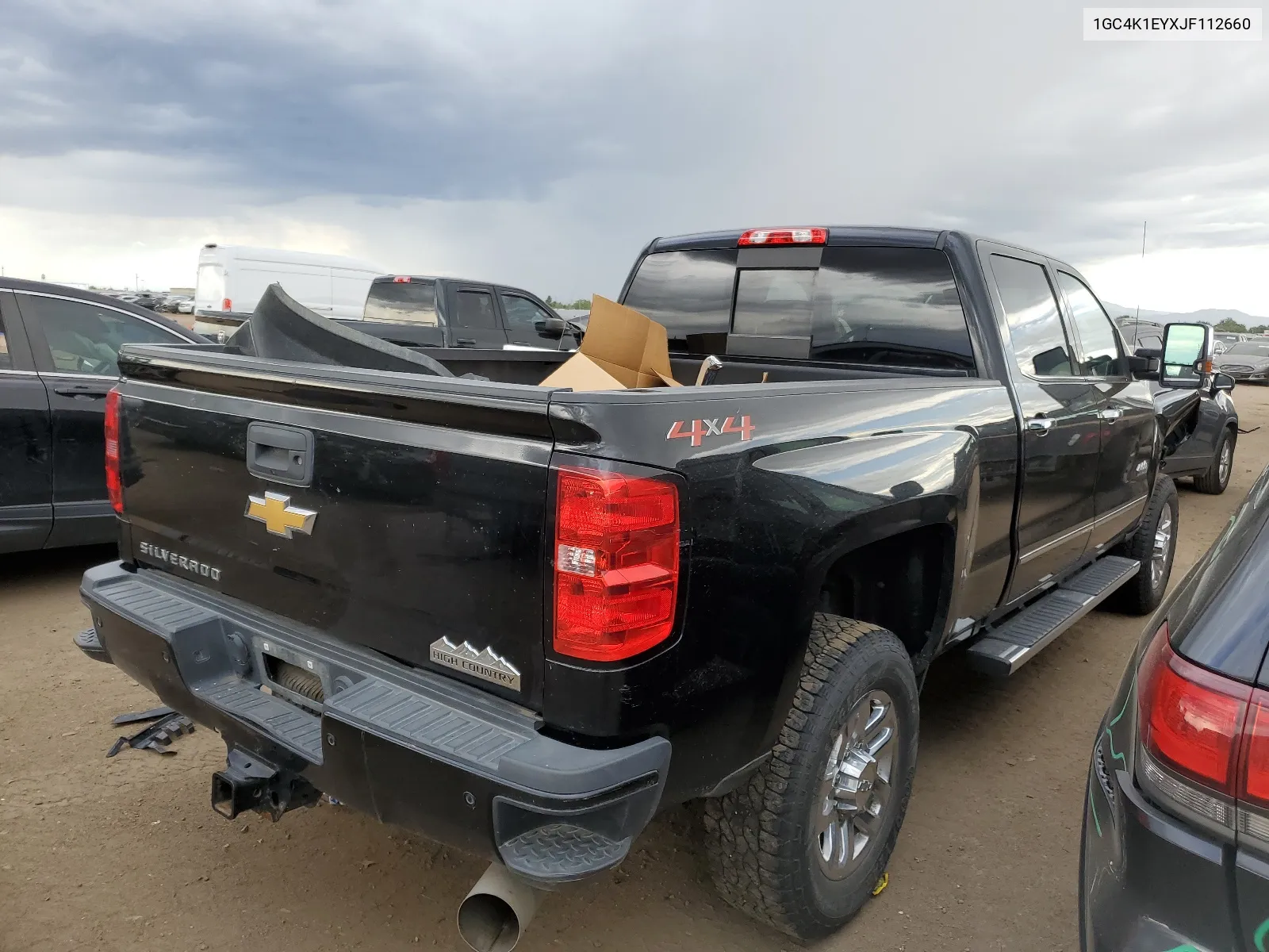 1GC4K1EYXJF112660 2018 Chevrolet Silverado K3500 High Country