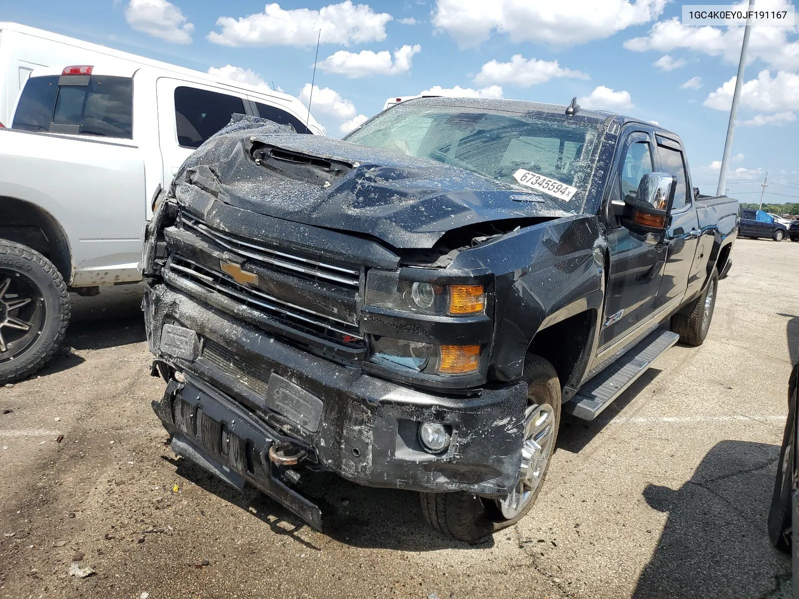 1GC4K0EY0JF191167 2018 Chevrolet Silverado K3500 Ltz