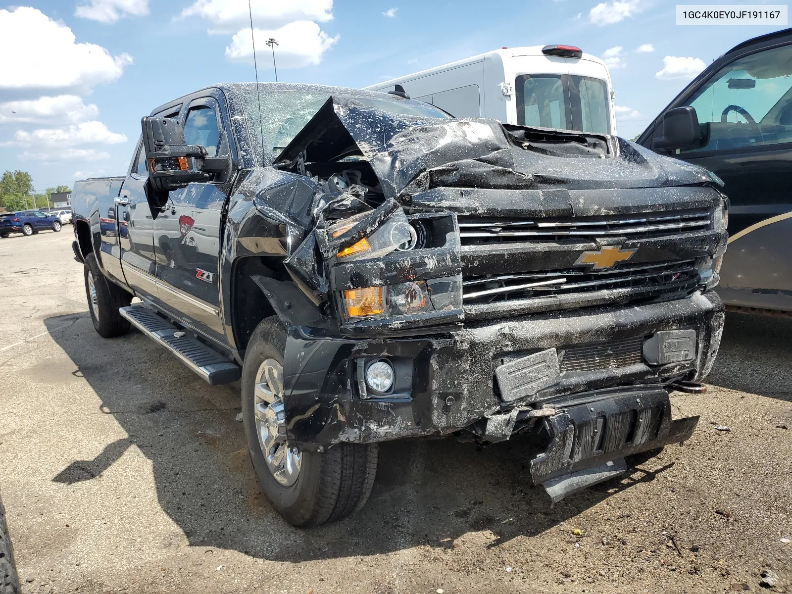 1GC4K0EY0JF191167 2018 Chevrolet Silverado K3500 Ltz