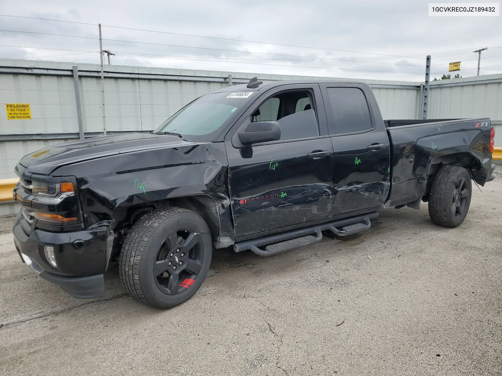 1GCVKREC0JZ189432 2018 Chevrolet Silverado K1500 Lt