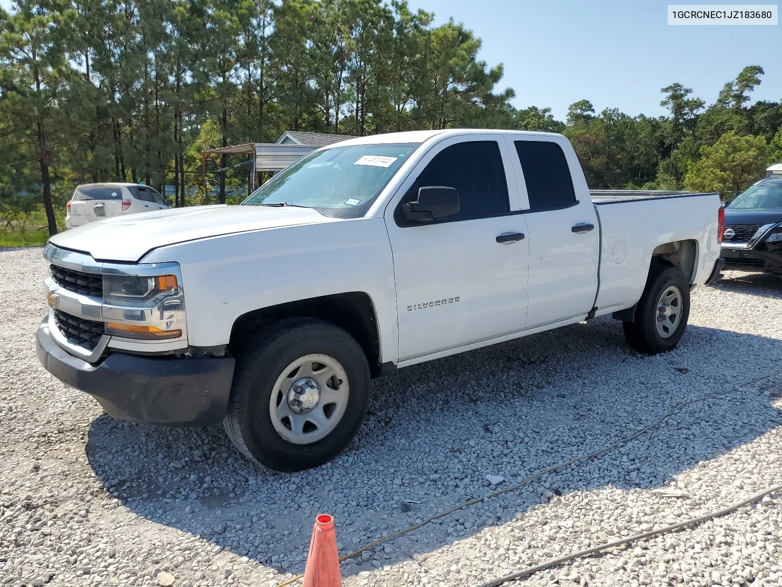 2018 Chevrolet Silverado C1500 VIN: 1GCRCNEC1JZ183680 Lot: 67481244