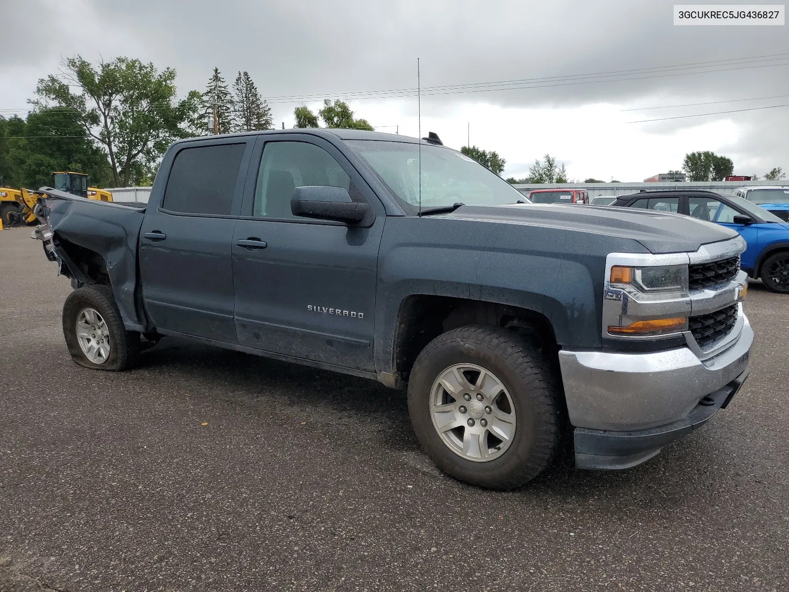 2018 Chevrolet Silverado K1500 Lt VIN: 3GCUKREC5JG436827 Lot: 67597784