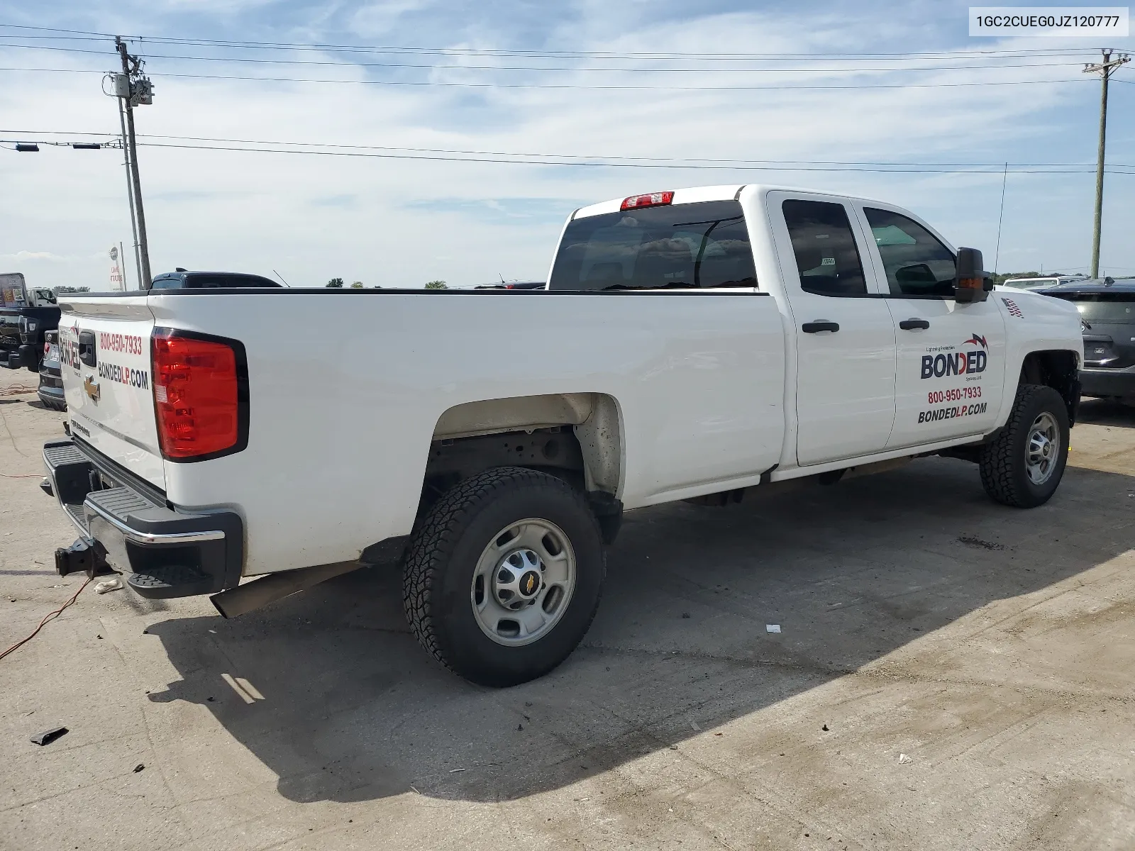 2018 Chevrolet Silverado C2500 Heavy Duty VIN: 1GC2CUEG0JZ120777 Lot: 67700084