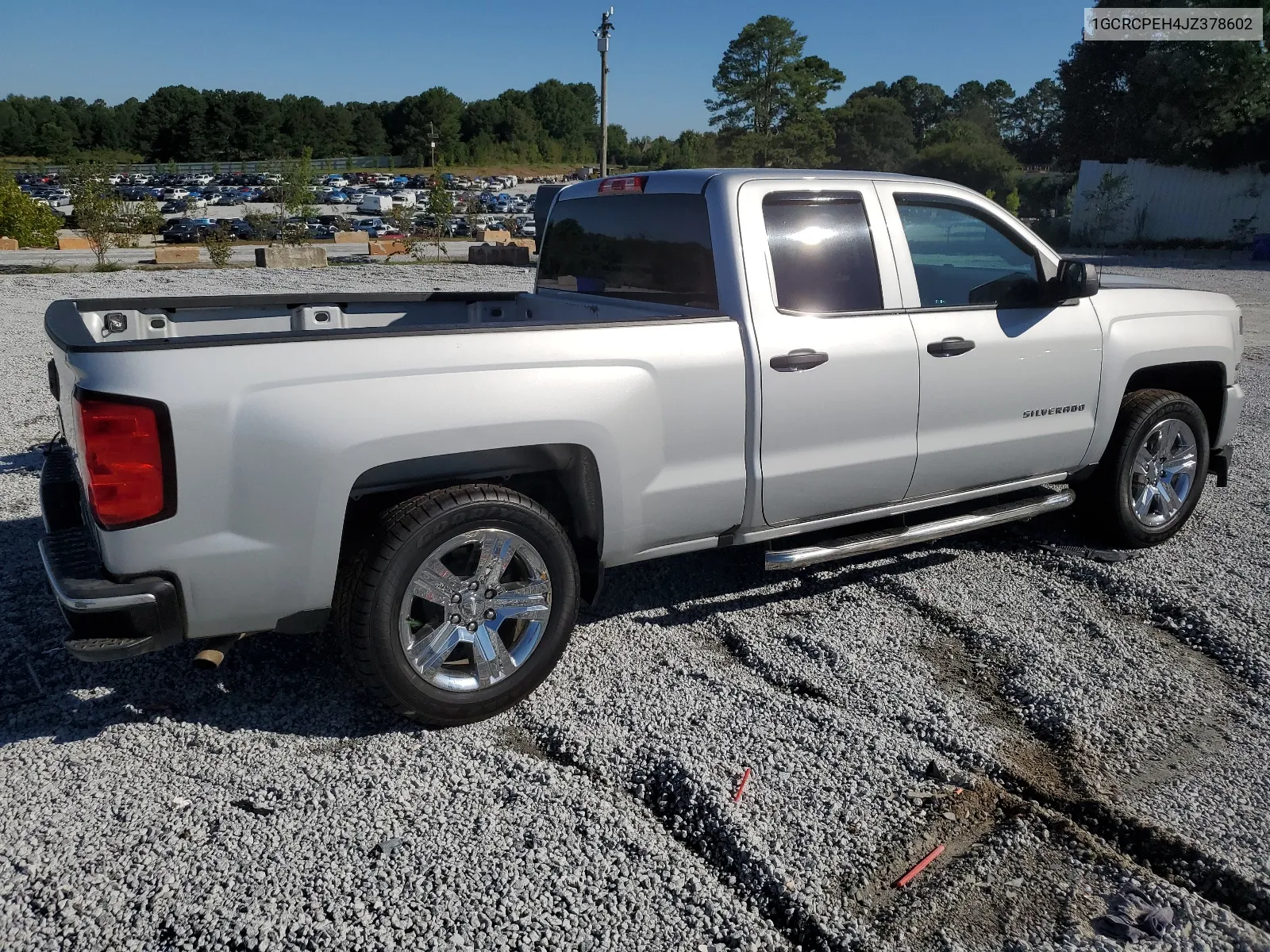 2018 Chevrolet Silverado C1500 Custom VIN: 1GCRCPEH4JZ378602 Lot: 67816004