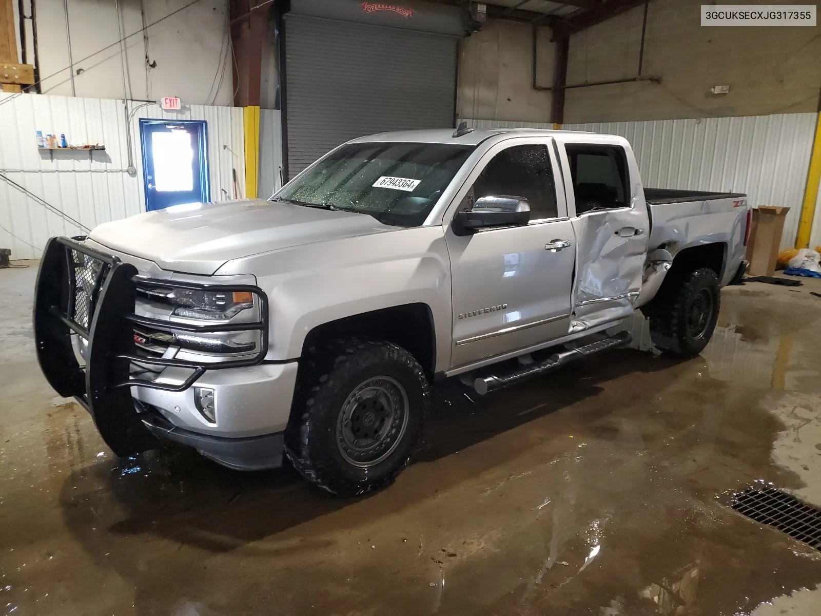 2018 Chevrolet Silverado K1500 Ltz VIN: 3GCUKSECXJG317355 Lot: 67943364