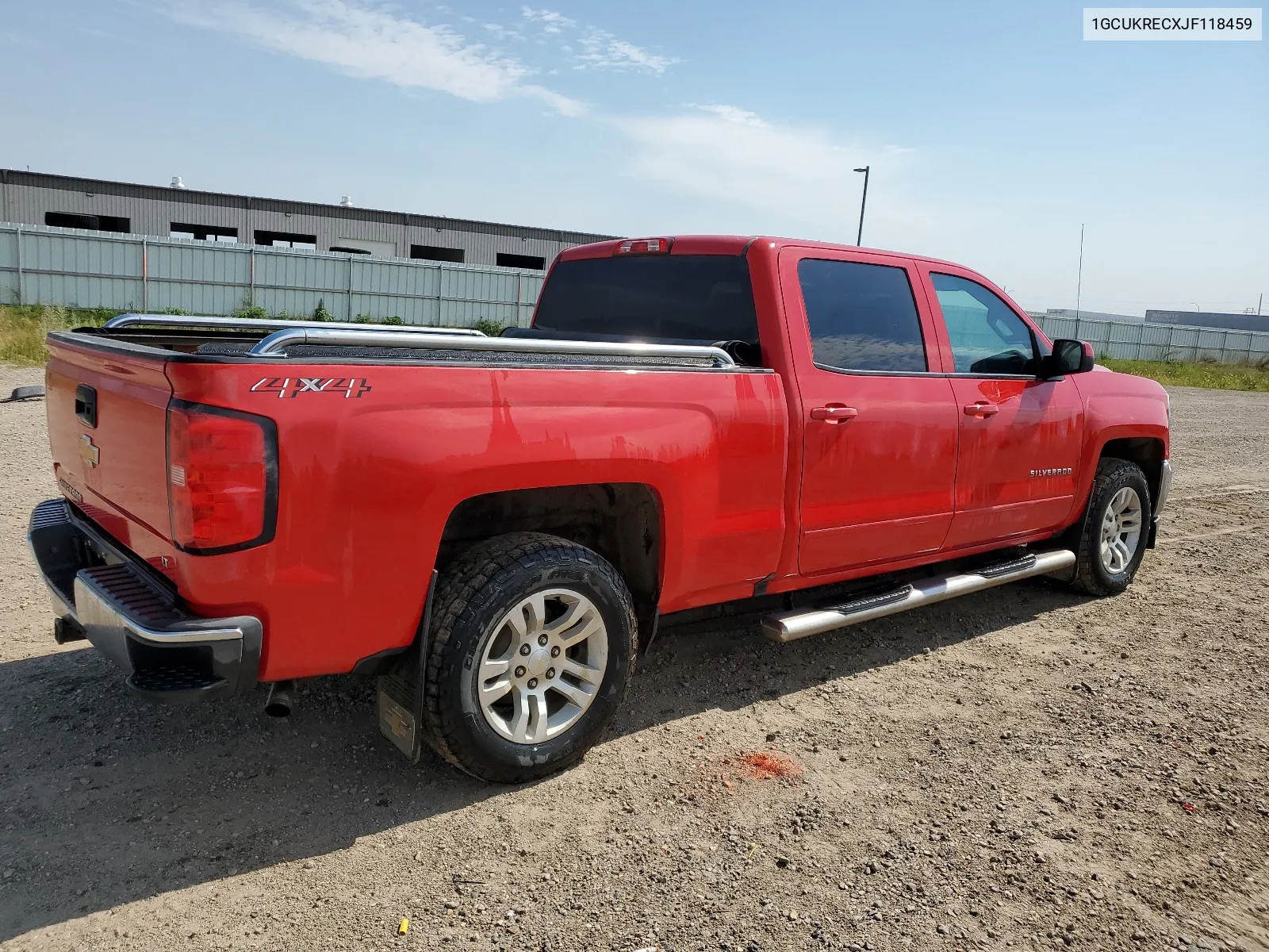 2018 Chevrolet Silverado K1500 Lt VIN: 1GCUKRECXJF118459 Lot: 68036884