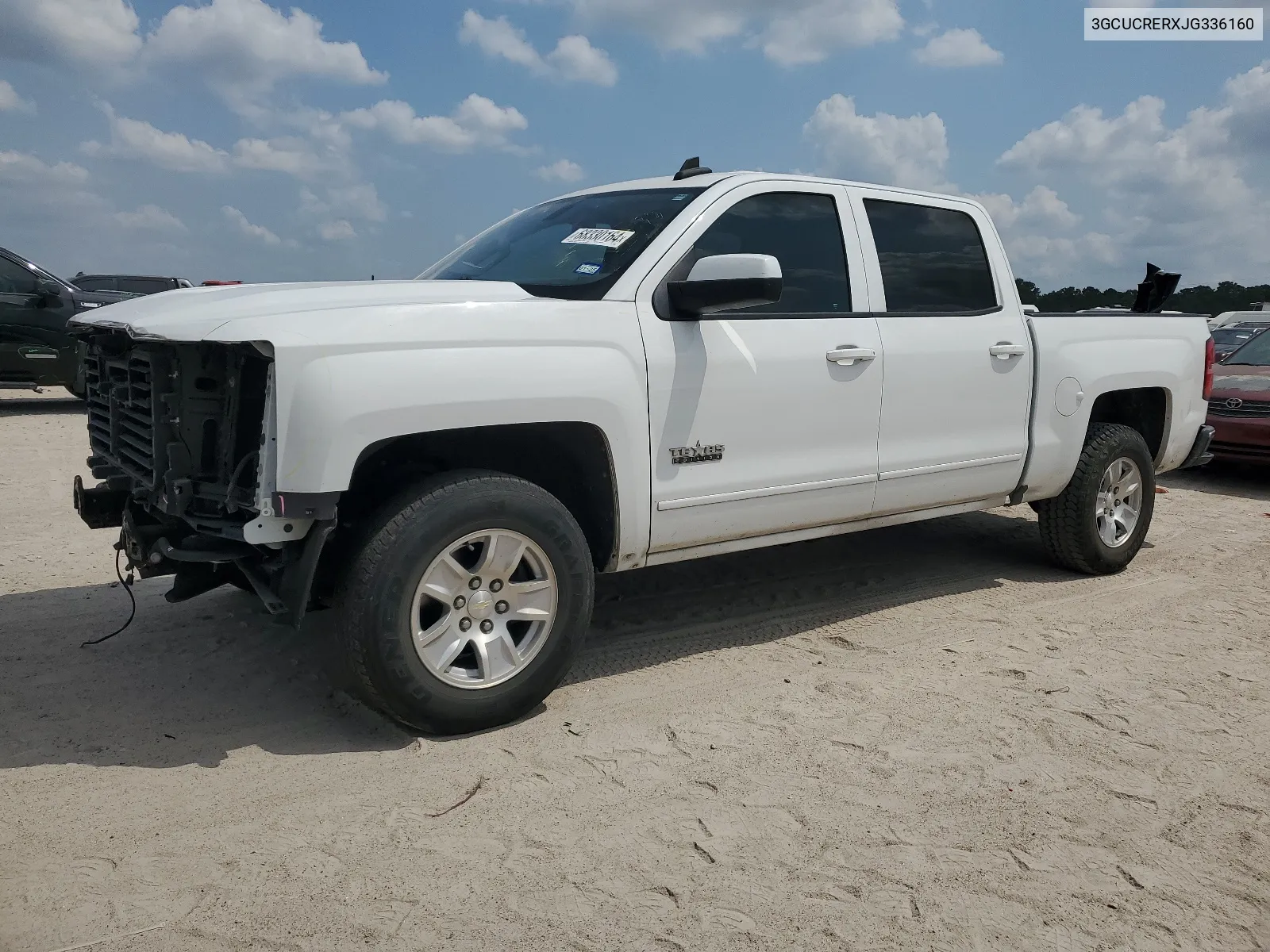 2018 Chevrolet Silverado C1500 Lt VIN: 3GCUCRERXJG336160 Lot: 68330164