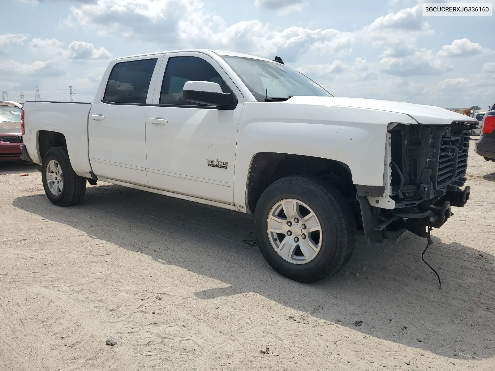 2018 Chevrolet Silverado C1500 Lt VIN: 3GCUCRERXJG336160 Lot: 68330164