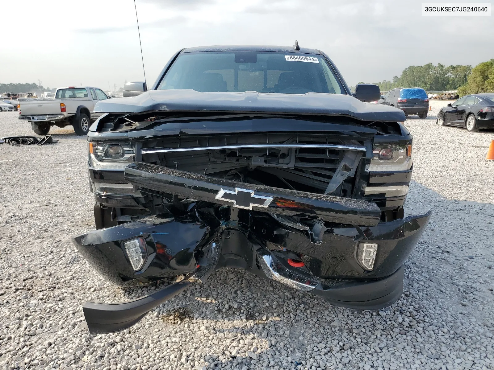 3GCUKSEC7JG240640 2018 Chevrolet Silverado K1500 Ltz