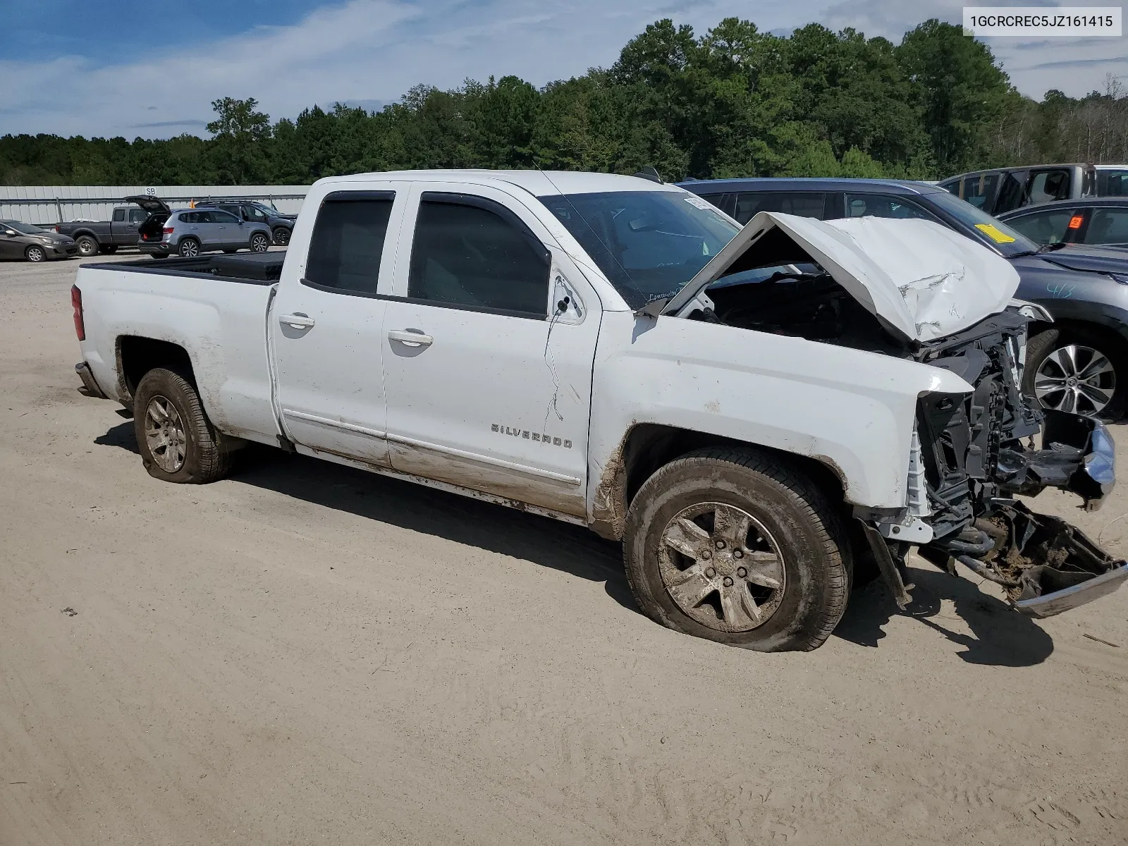 2018 Chevrolet Silverado C1500 Lt VIN: 1GCRCREC5JZ161415 Lot: 68519254