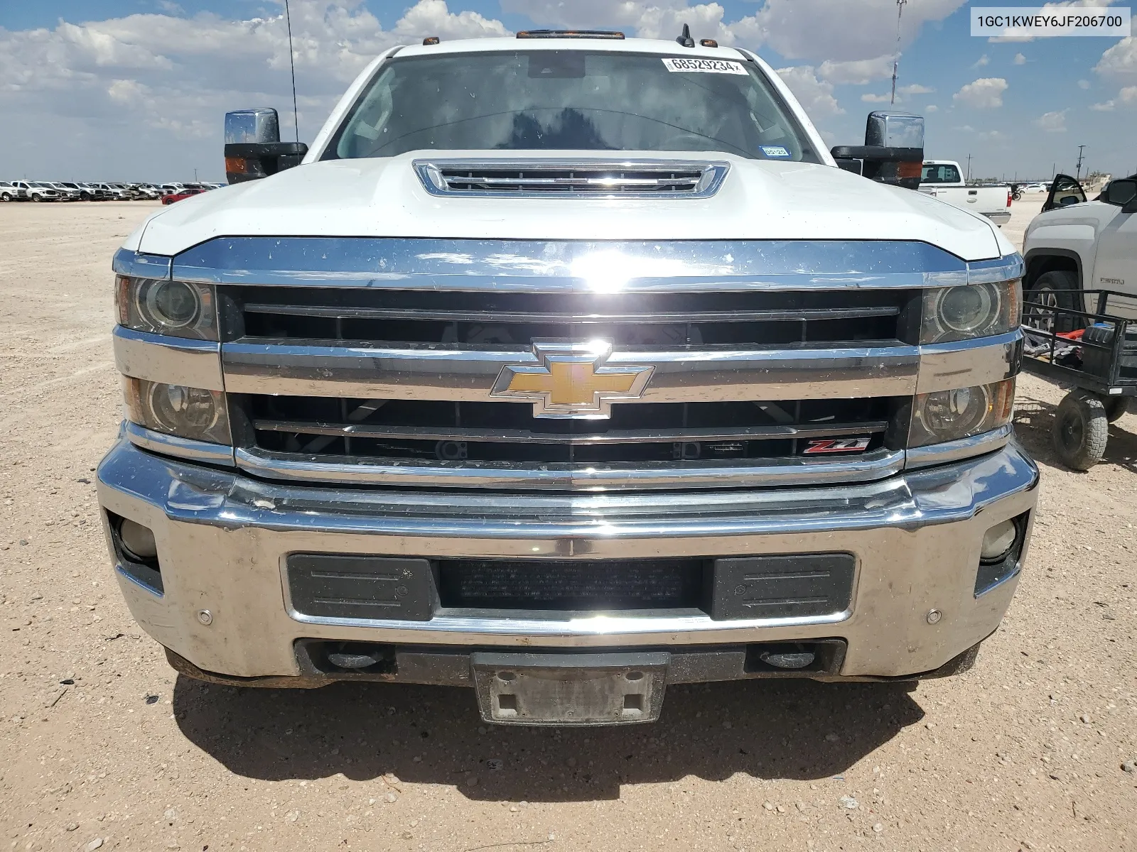 2018 Chevrolet Silverado K2500 Heavy Duty Ltz VIN: 1GC1KWEY6JF206700 Lot: 68529234