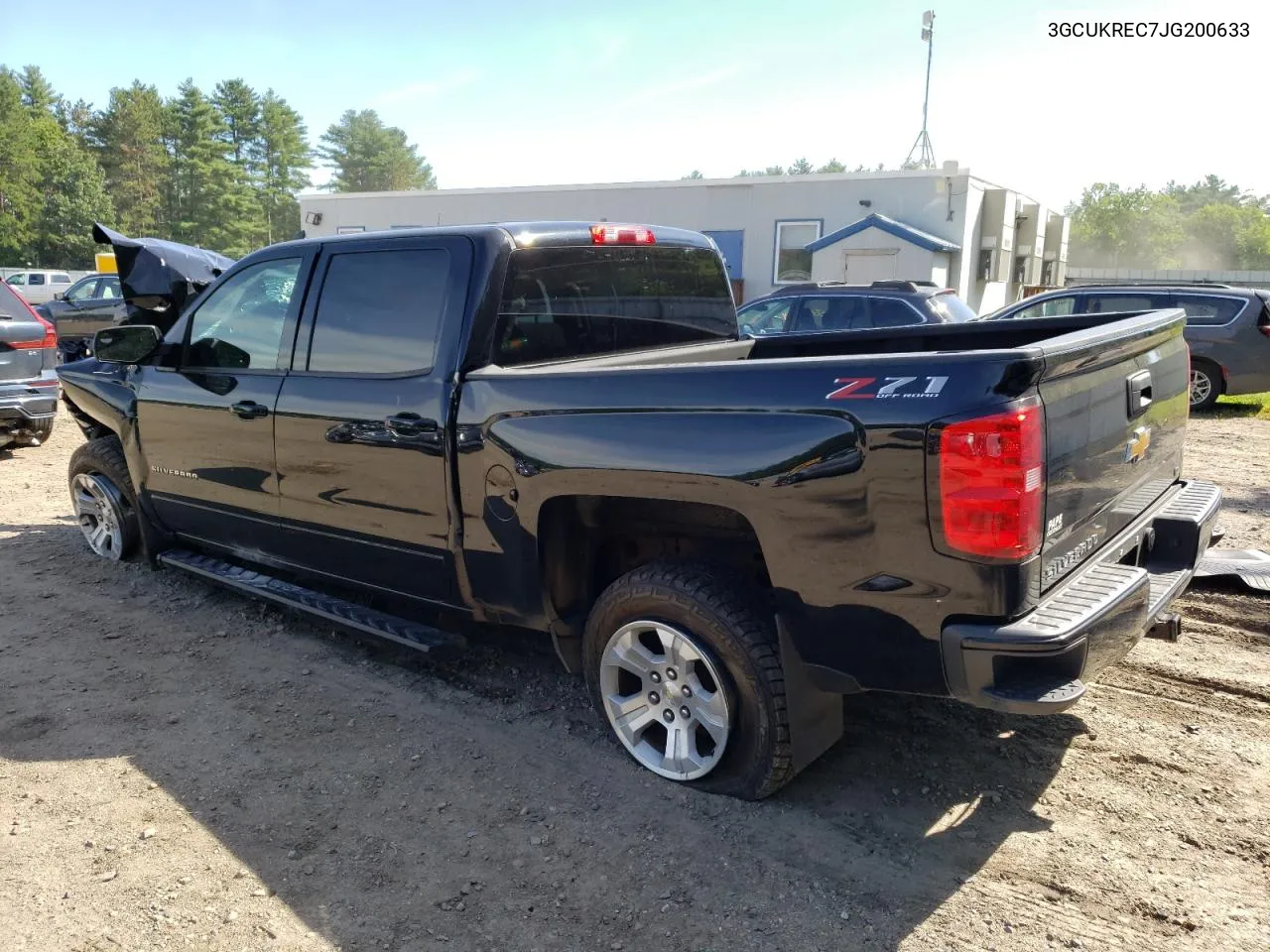 2018 Chevrolet Silverado K1500 Lt VIN: 3GCUKREC7JG200633 Lot: 68624064