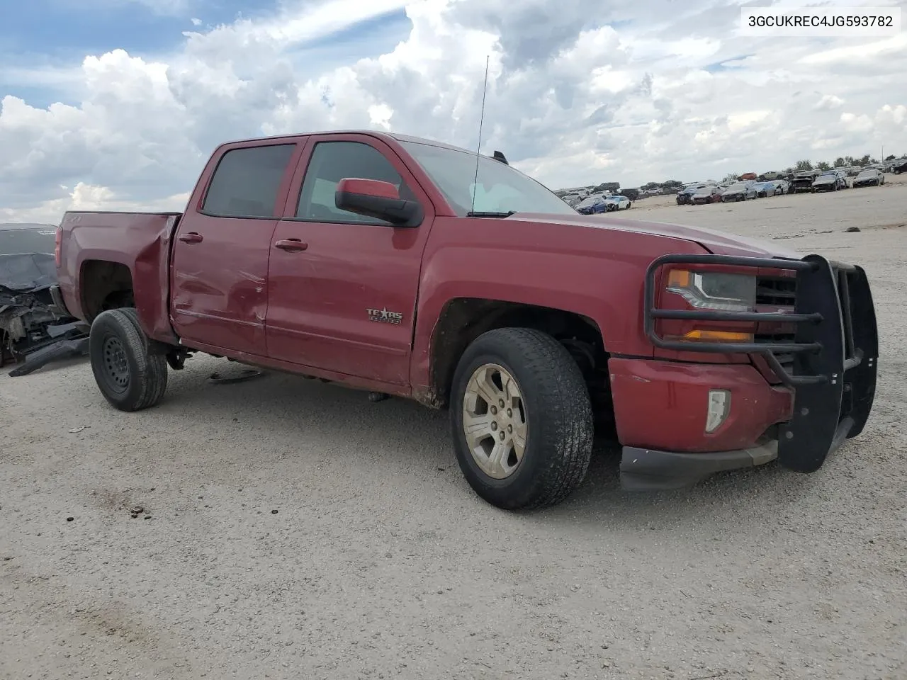 2018 Chevrolet Silverado K1500 Lt VIN: 3GCUKREC4JG593782 Lot: 68631544