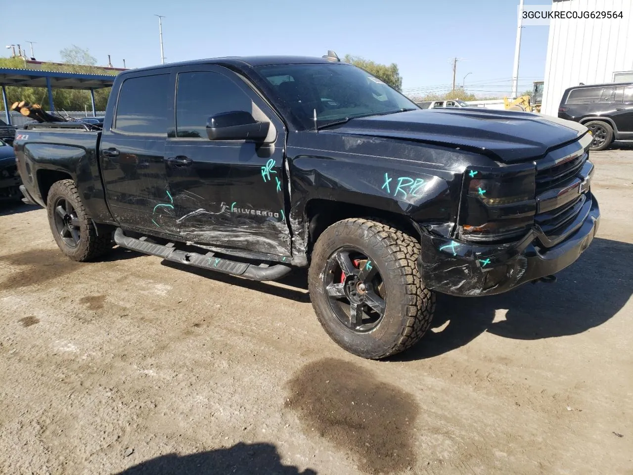 2018 Chevrolet Silverado K1500 Lt VIN: 3GCUKREC0JG629564 Lot: 68640874