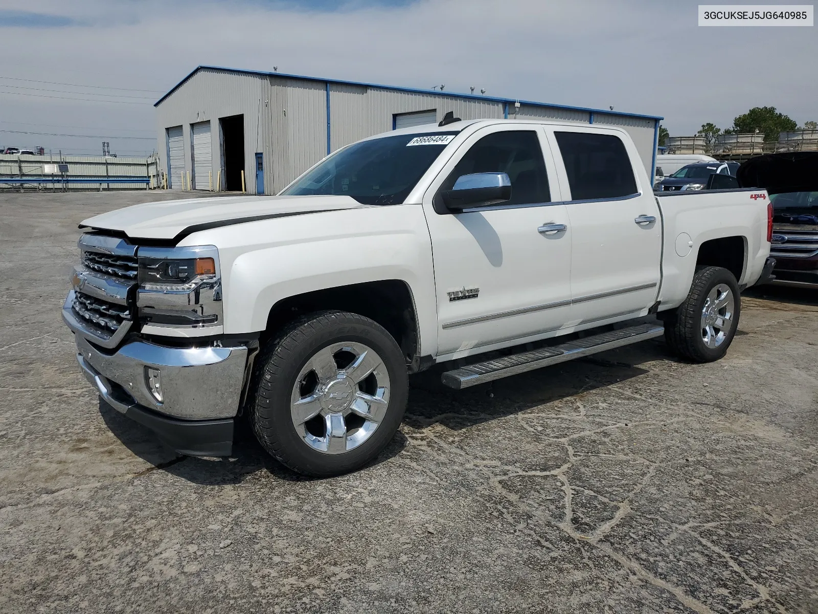 2018 Chevrolet Silverado K1500 Ltz VIN: 3GCUKSEJ5JG640985 Lot: 68686484