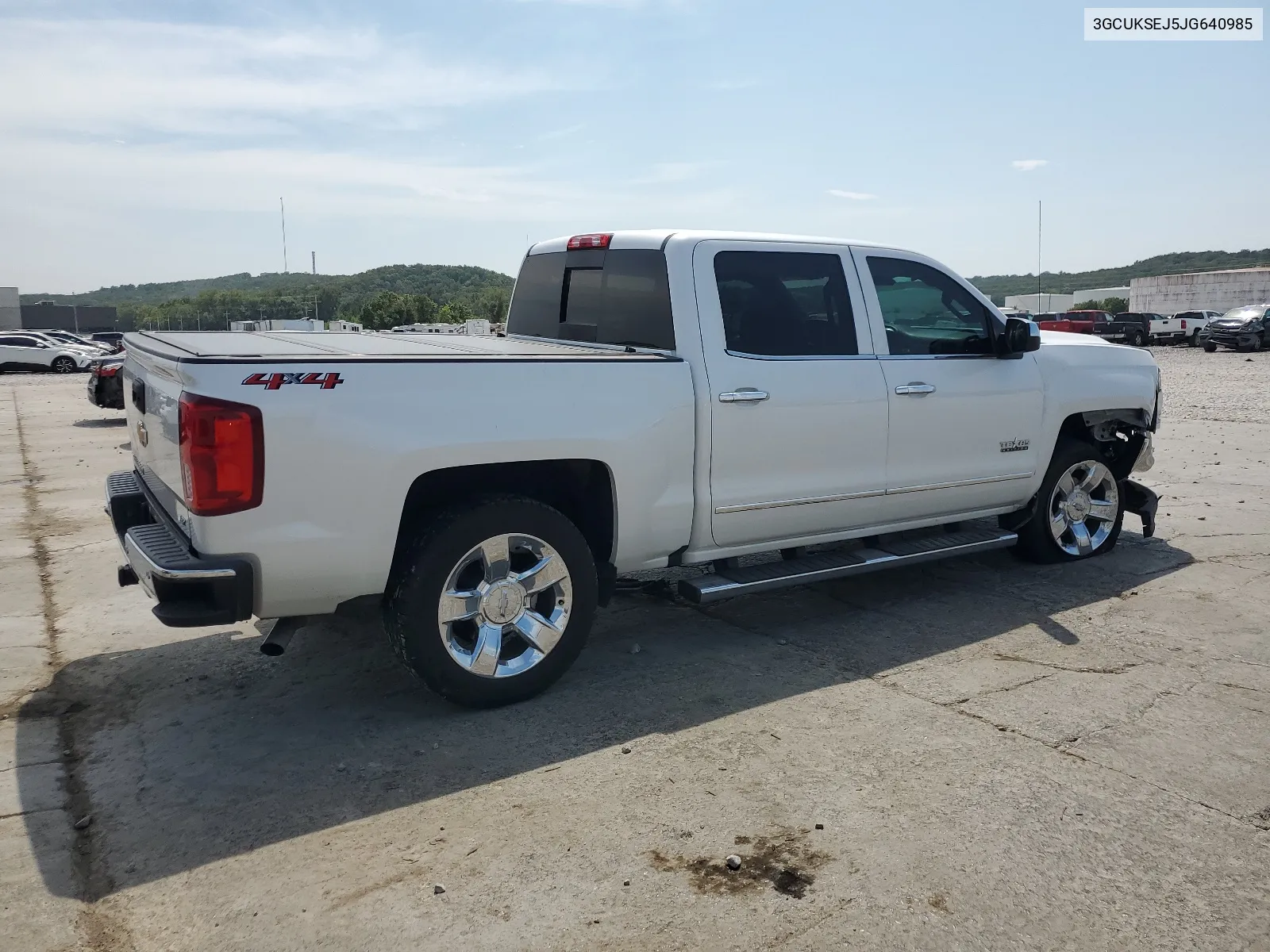 2018 Chevrolet Silverado K1500 Ltz VIN: 3GCUKSEJ5JG640985 Lot: 68686484