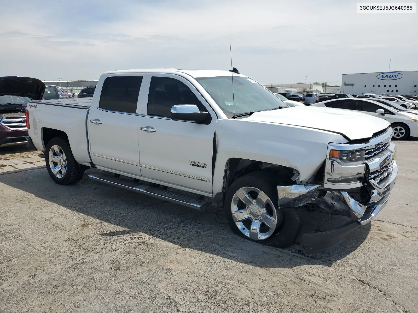 2018 Chevrolet Silverado K1500 Ltz VIN: 3GCUKSEJ5JG640985 Lot: 68686484