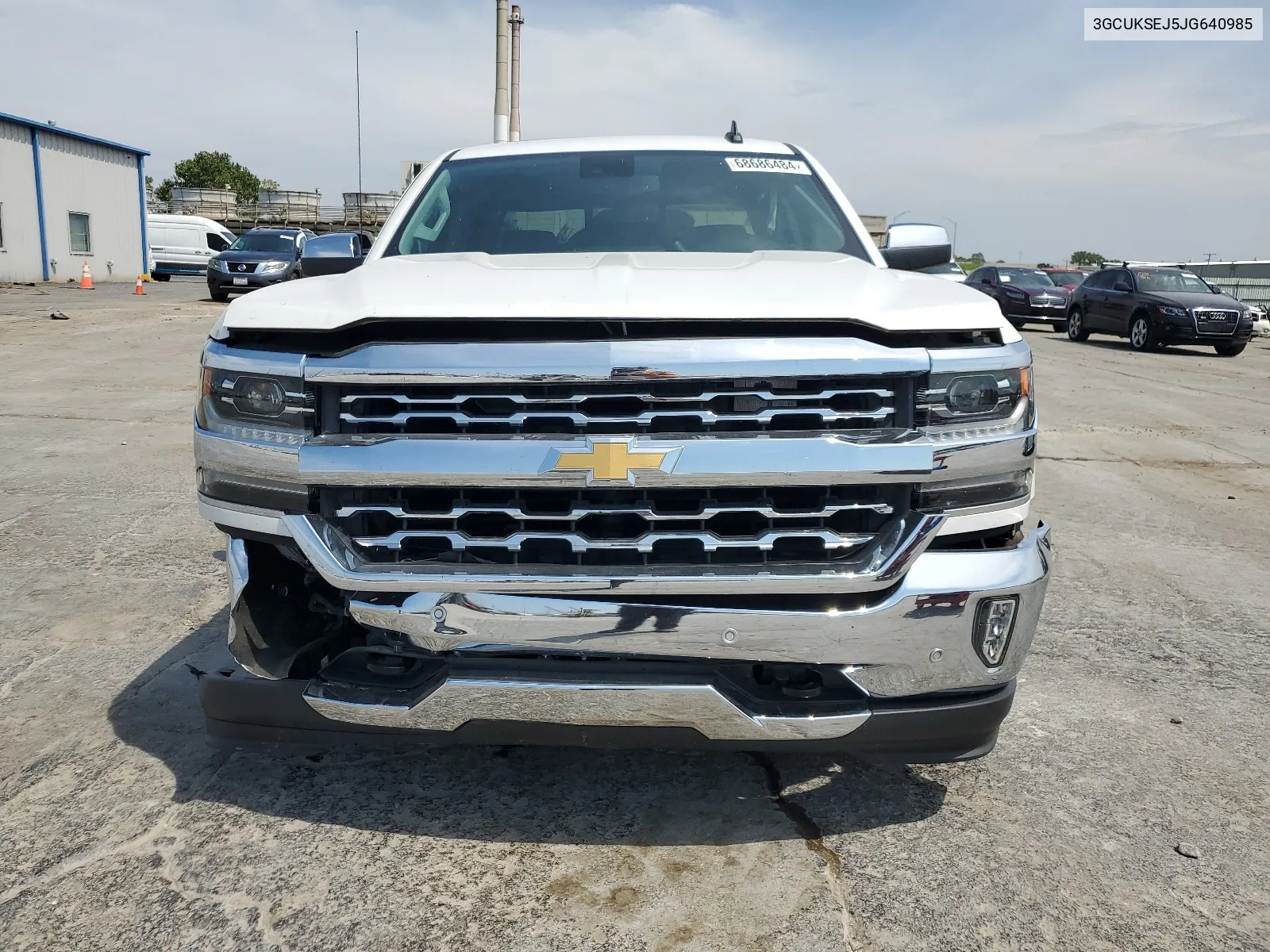 2018 Chevrolet Silverado K1500 Ltz VIN: 3GCUKSEJ5JG640985 Lot: 68686484