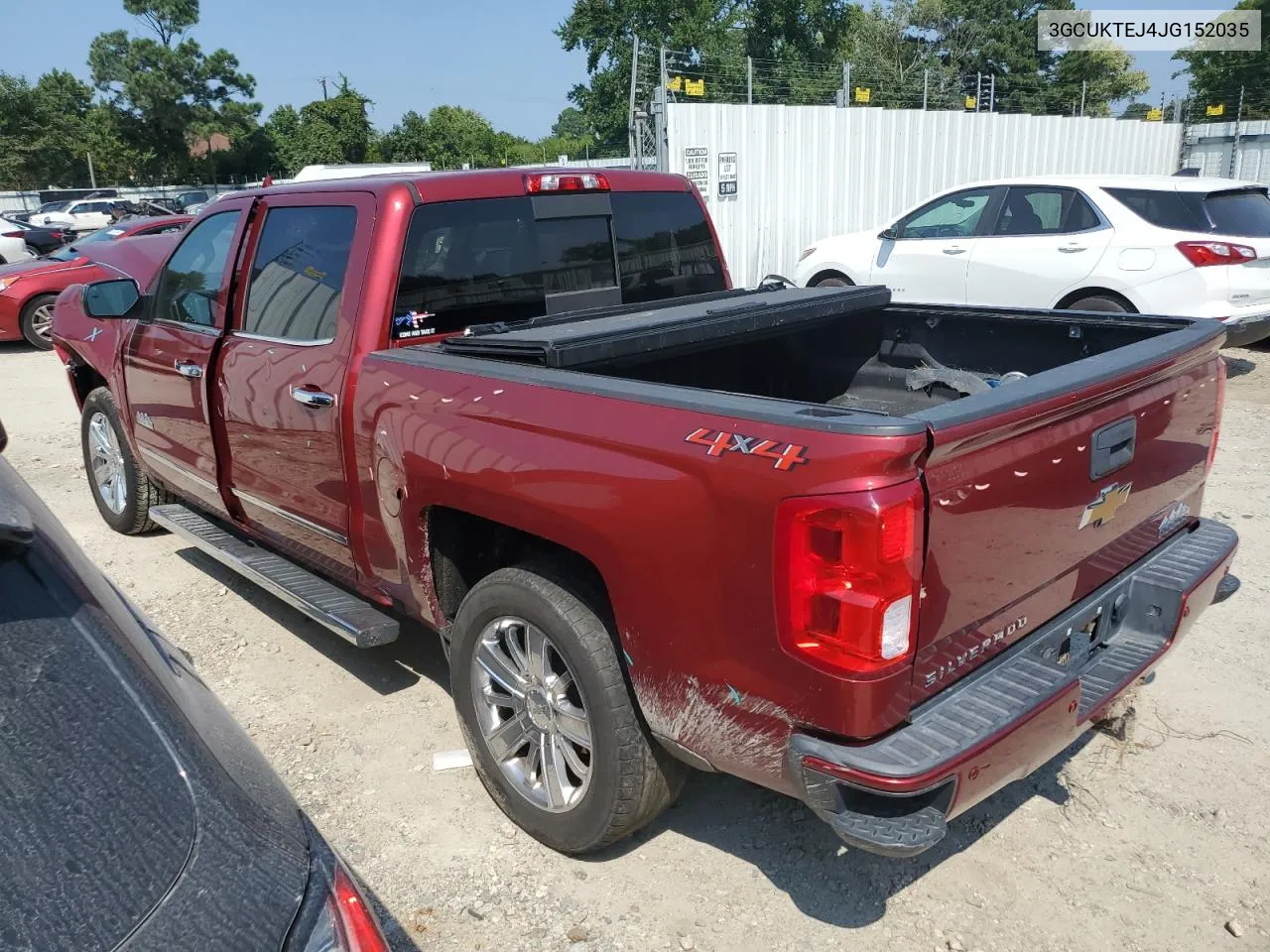 2018 Chevrolet Silverado K1500 High Country VIN: 3GCUKTEJ4JG152035 Lot: 68691074