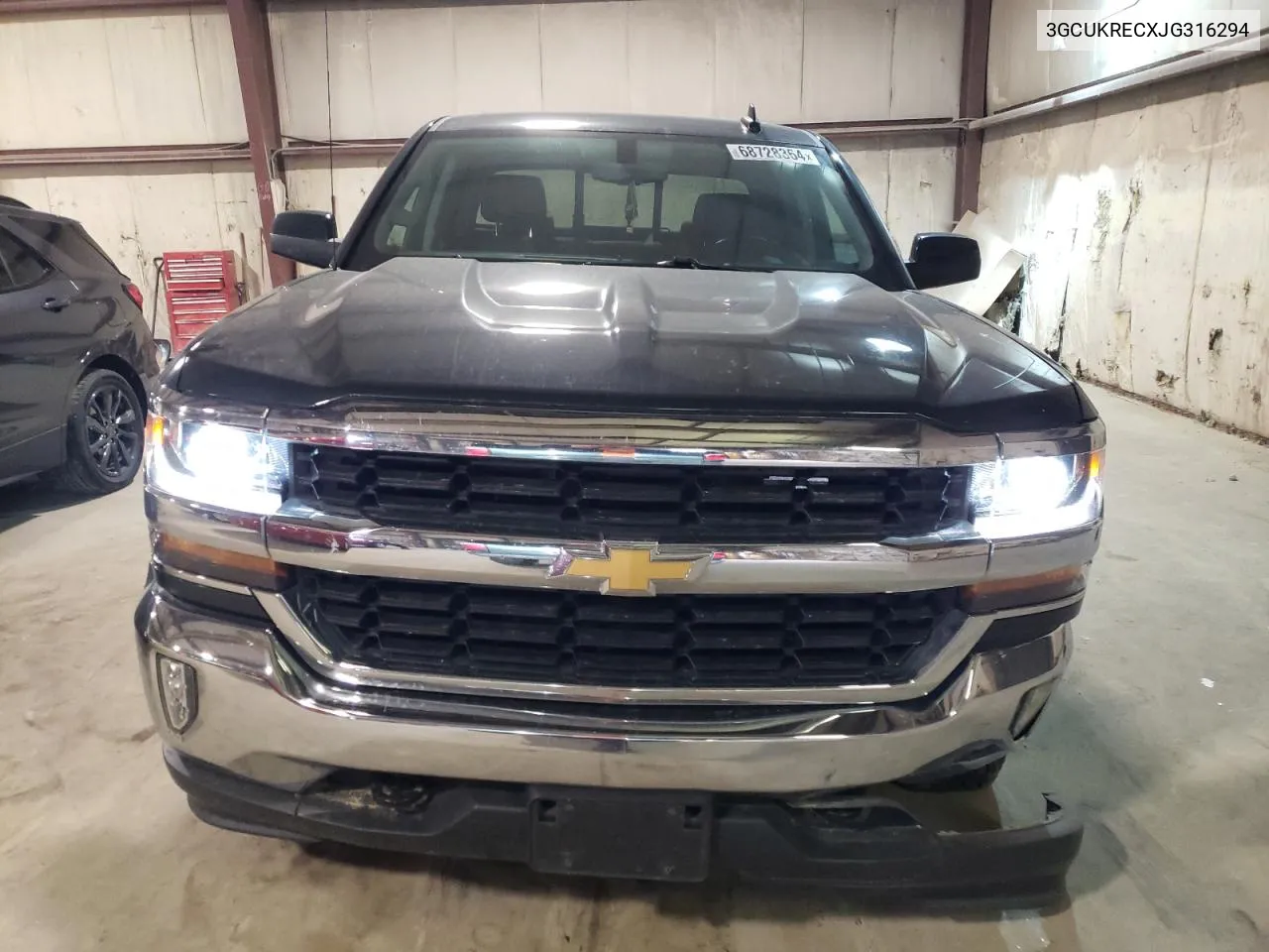 2018 Chevrolet Silverado K1500 Lt VIN: 3GCUKRECXJG316294 Lot: 68728364