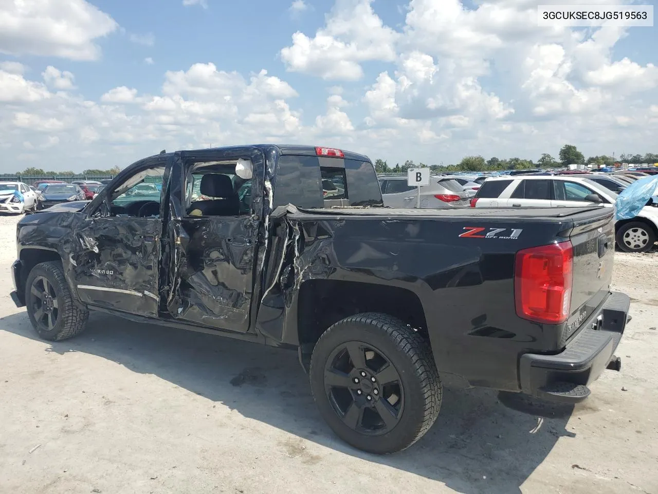 2018 Chevrolet Silverado K1500 Ltz VIN: 3GCUKSEC8JG519563 Lot: 68861834