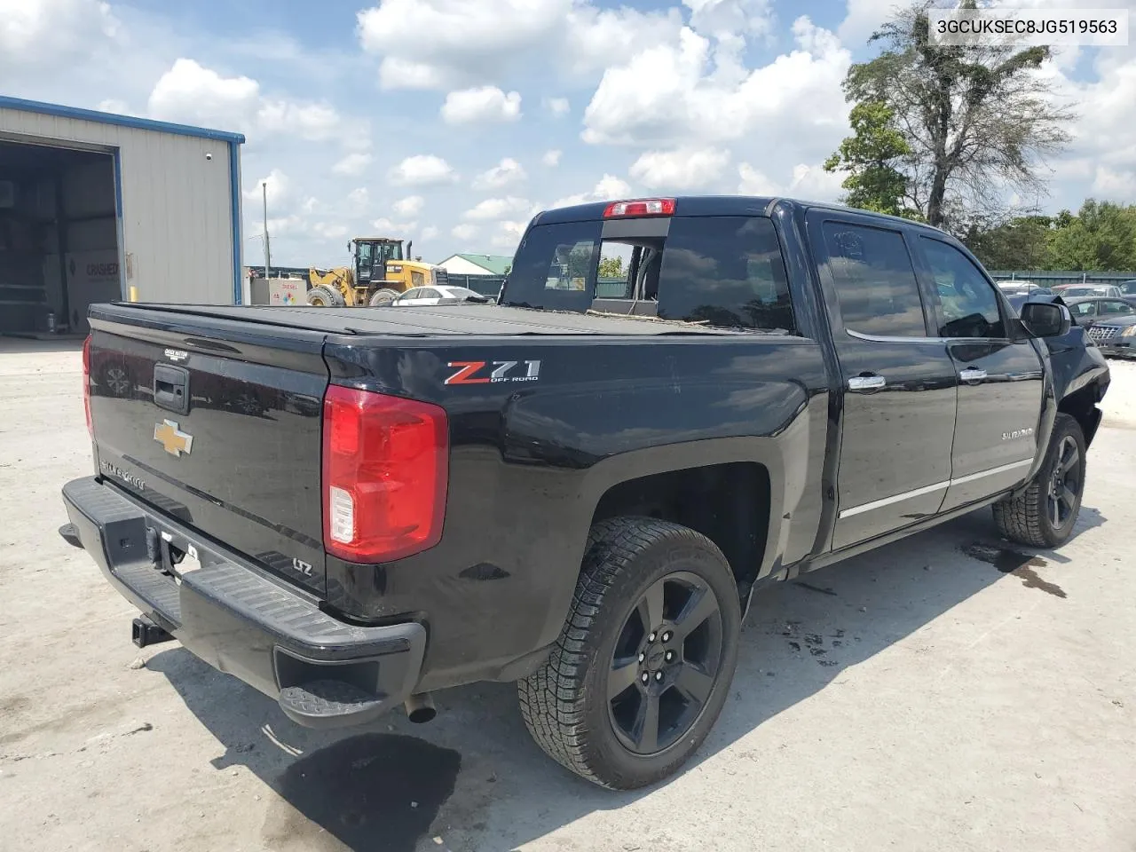 2018 Chevrolet Silverado K1500 Ltz VIN: 3GCUKSEC8JG519563 Lot: 68861834