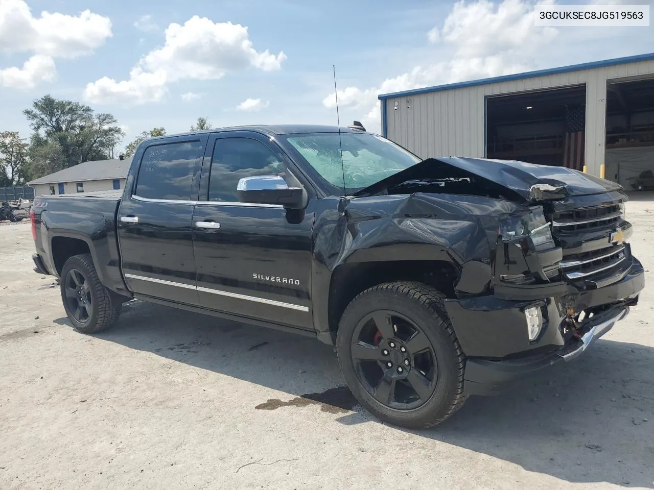 2018 Chevrolet Silverado K1500 Ltz VIN: 3GCUKSEC8JG519563 Lot: 68861834