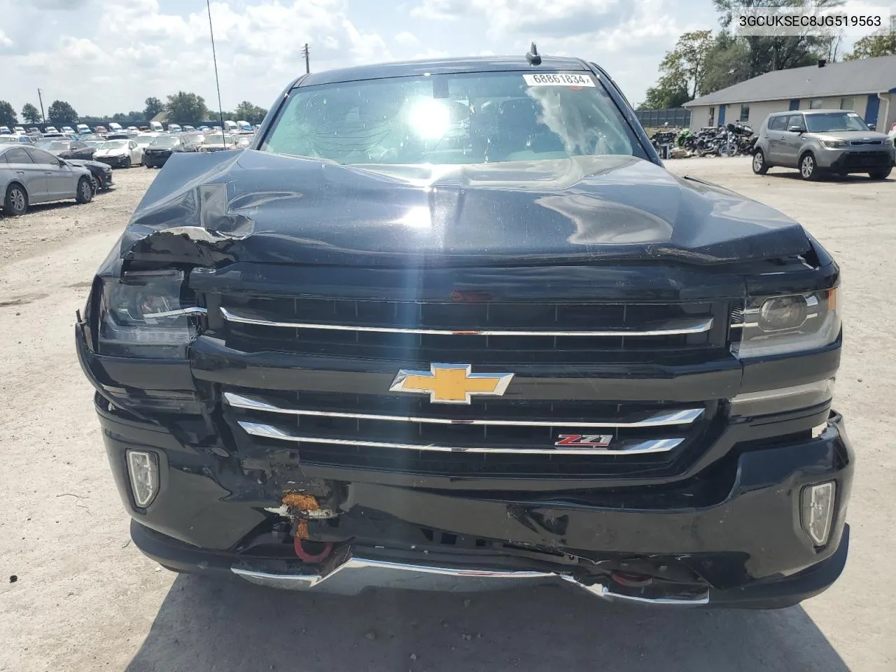 2018 Chevrolet Silverado K1500 Ltz VIN: 3GCUKSEC8JG519563 Lot: 68861834