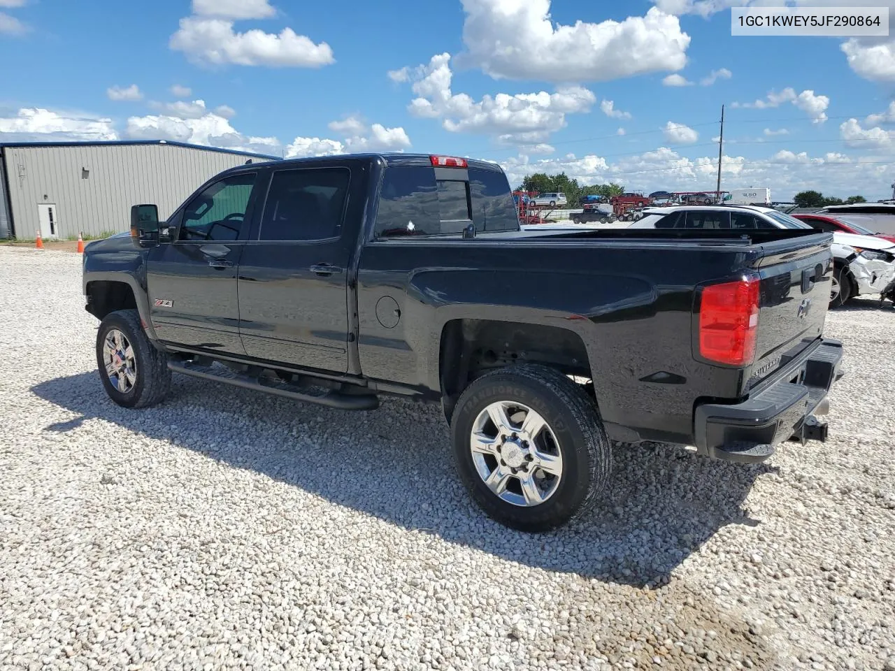 2018 Chevrolet Silverado K2500 Heavy Duty Ltz VIN: 1GC1KWEY5JF290864 Lot: 68981794