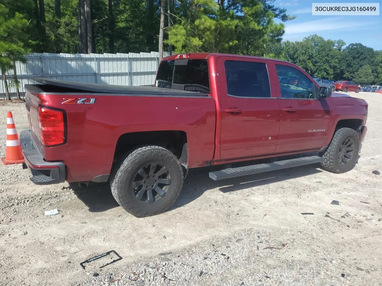 2018 Chevrolet Silverado K1500 Lt VIN: 3GCUKREC3JG160499 Lot: 69111034